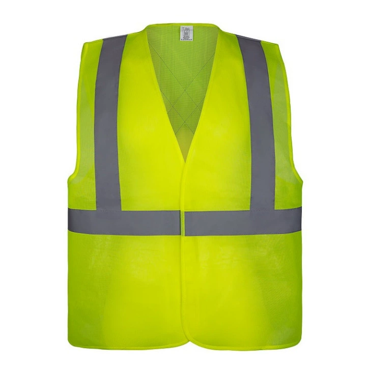 Желтый выделить класс II светоотражающий жилет канадский обратно Крест стиль может быть Европейский стандарт стиль