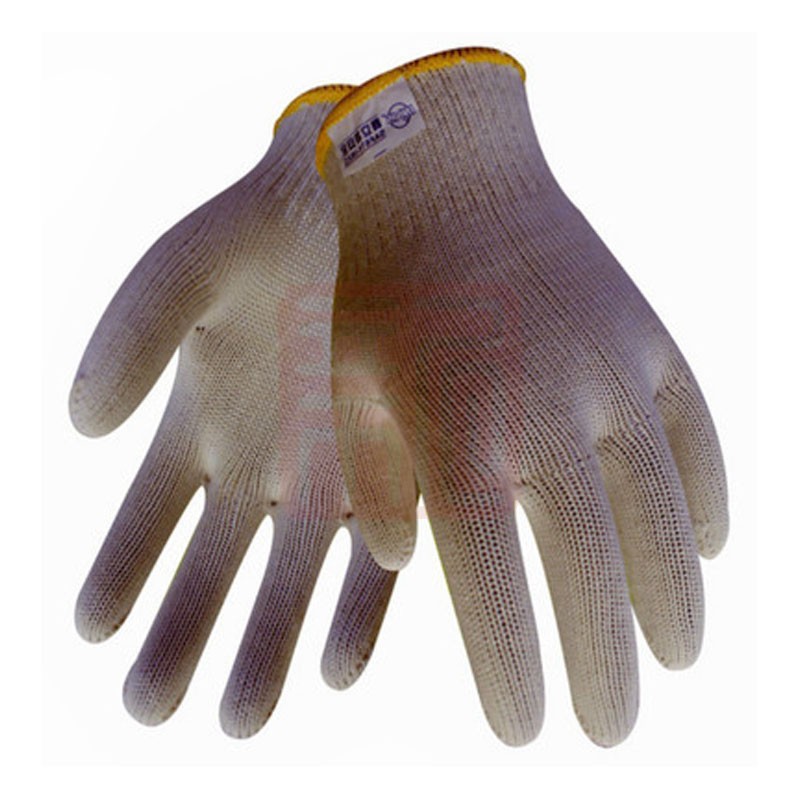 INXS/赛立特ST55102本白涤棉纱劳保手套加厚工作手套工地劳防手套