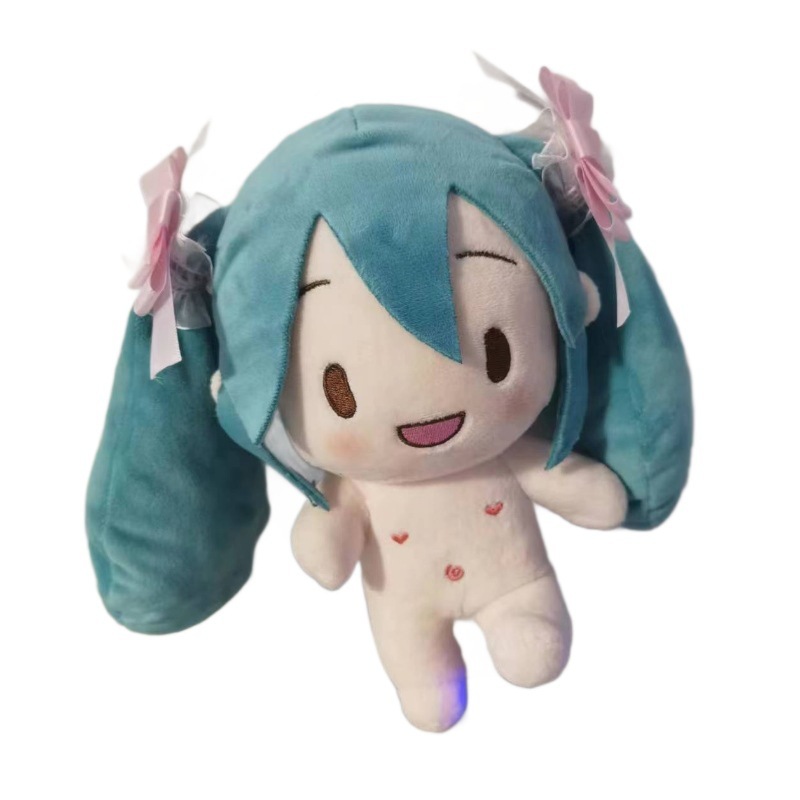 20 センチメートル初音ふふかわいい綿人形楽章未来ベビー服二次元人形着替え可能な誕生日ギフト|undefined
