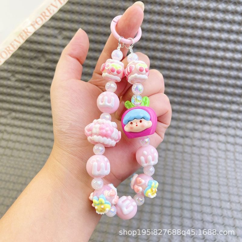 新款美少女战士挂件彩色串珠手机链钥匙扣包包公仔挂件品配饰批发|undefined