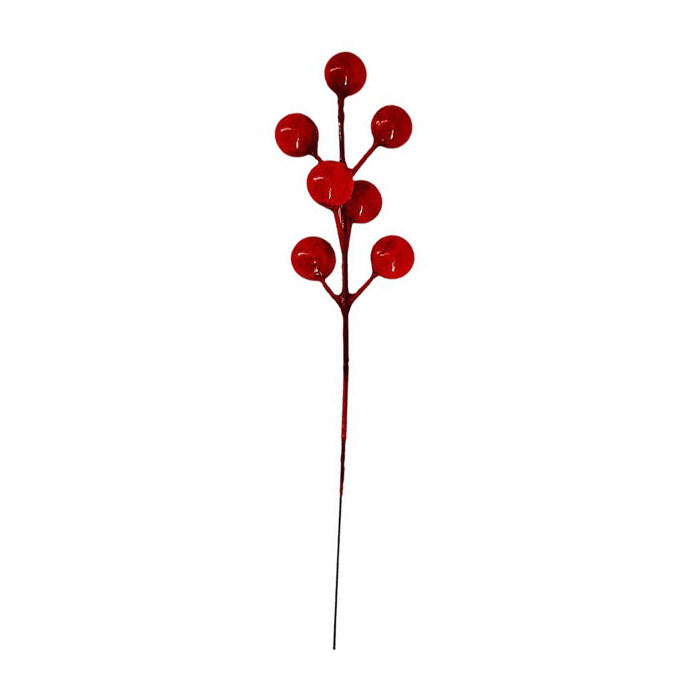 Frutas rojas, frutas ricas, simulación de ramas de bayas, nuevas decoraciones, adornos de Navidad, accesorios, diseño, Año Nuevo image 8