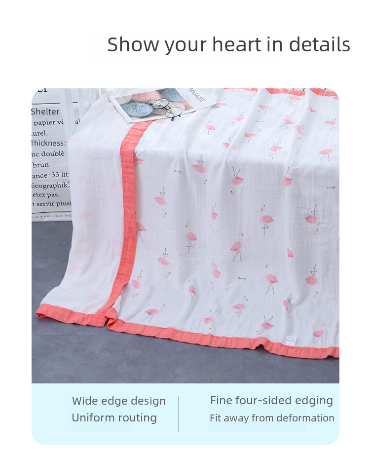 Bamboo Cotton Bath Towel - Style 6