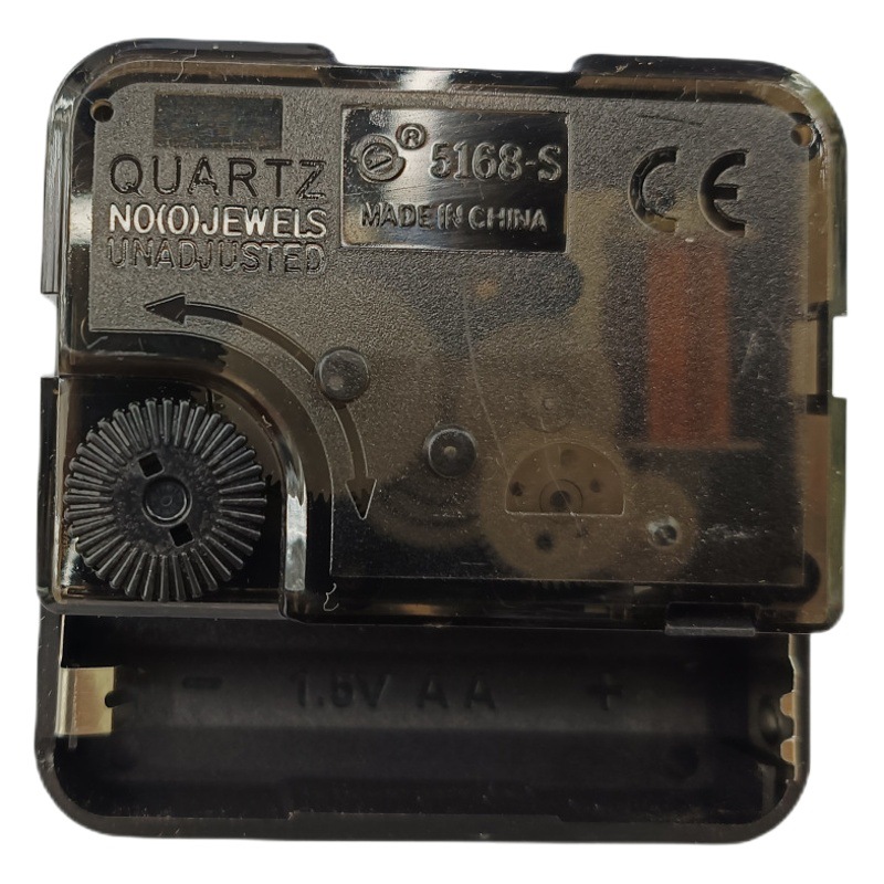 Transfronterizo 5168 segundos de barrido reloj de movimiento accesorios reloj de pared Quartz clock movement con manos
