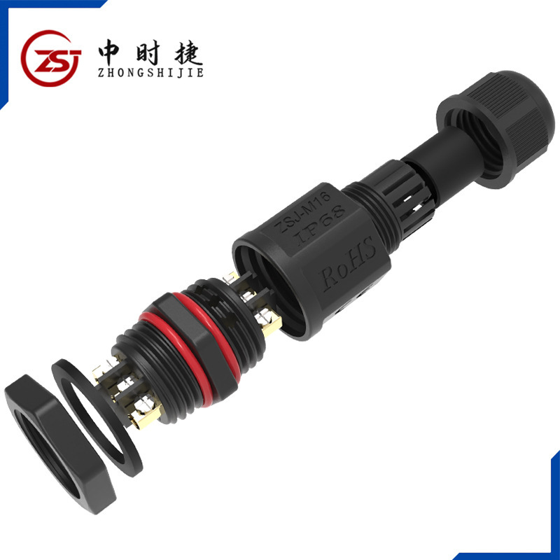 Supply of L16 Series Straight-Through Panel-Type Explosion-Proof and Anti-Corrosion Wire and Cable Connectors for Led Street Lights, Ip68 Industrial Grade