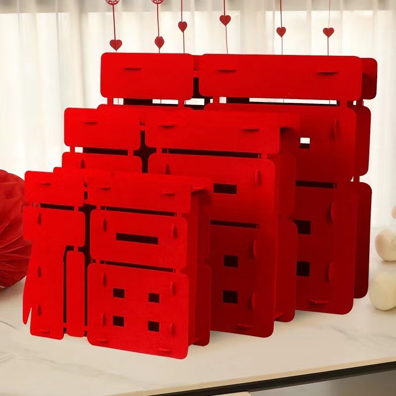 新年装饰用品乔迁之喜立体福字摆件2024新款春节客厅卧室场景布置