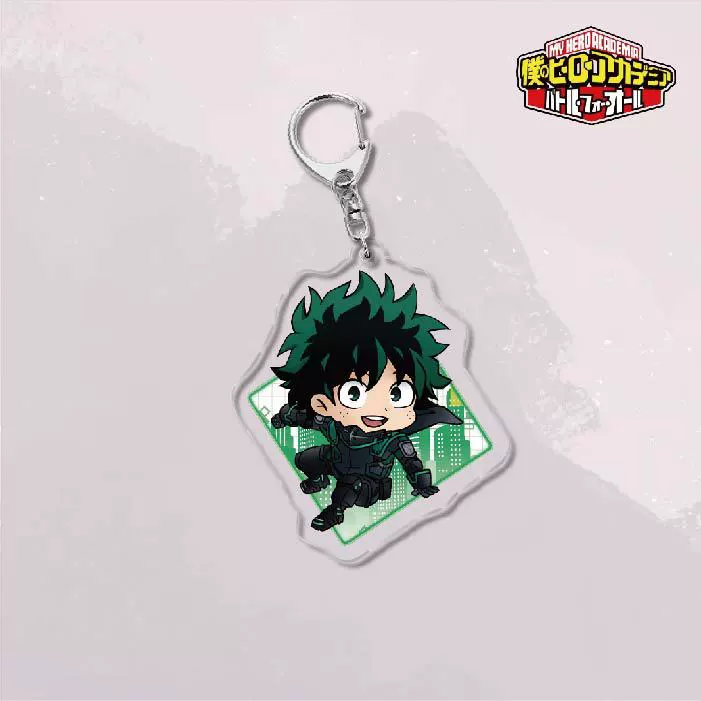 acrylic keychain, heroes, creative jewelry, Birthday gift