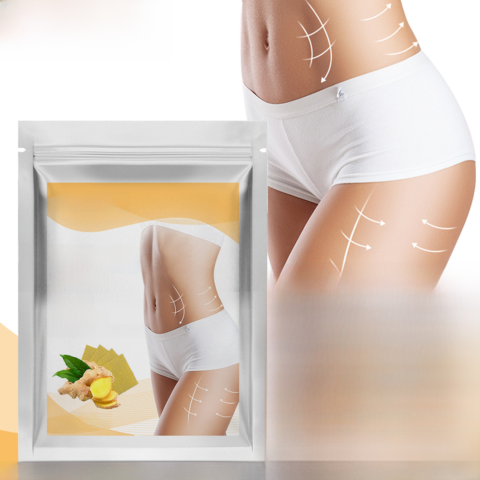 South Moon Ginger Body Care Patch Manages a Light and Refreshing Figure, Is Breathable, and Gently Cares for the Skin