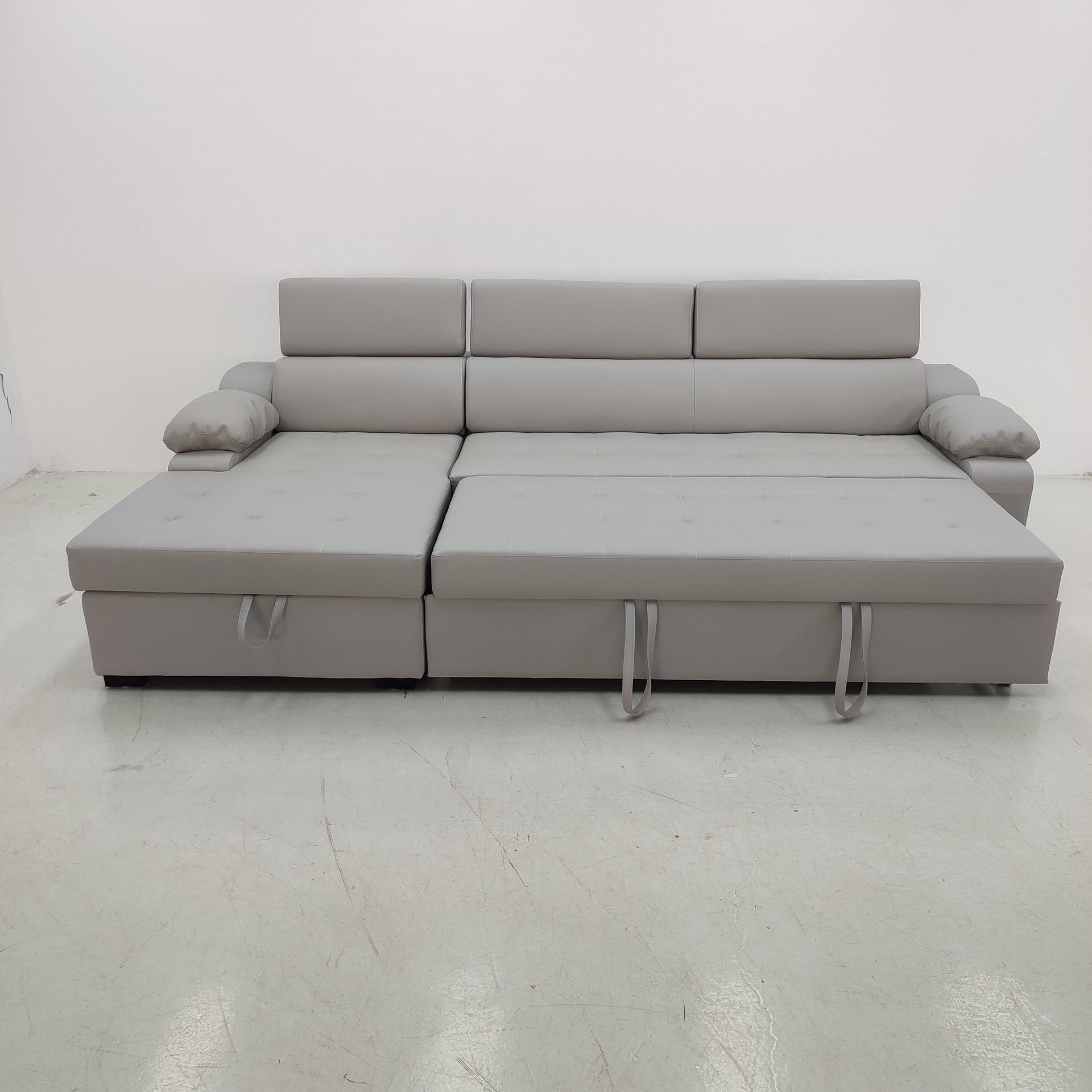 Sofá cama moderno, simple, multifuncional, de alta gama, plegable de doble uso, sofá de almacenamiento de apartamento pequeño, combinación de concubina real