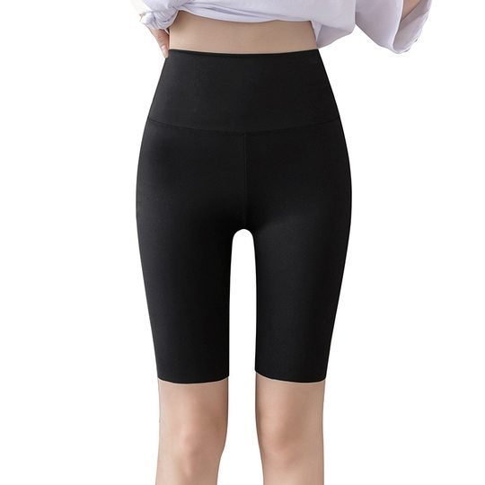 Shark Pants Leggings Anti-walking Light Belly Tight Hip Lifting Summer Riding Pants Yoga Outer Wearable Tight Five-point Safety Pants for Women