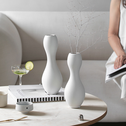 Chaozhou Ceramic Vase, Minimalist Craft Art Small Decorative Piece, Nordic Home Creative Ornament, Factory Wholesale