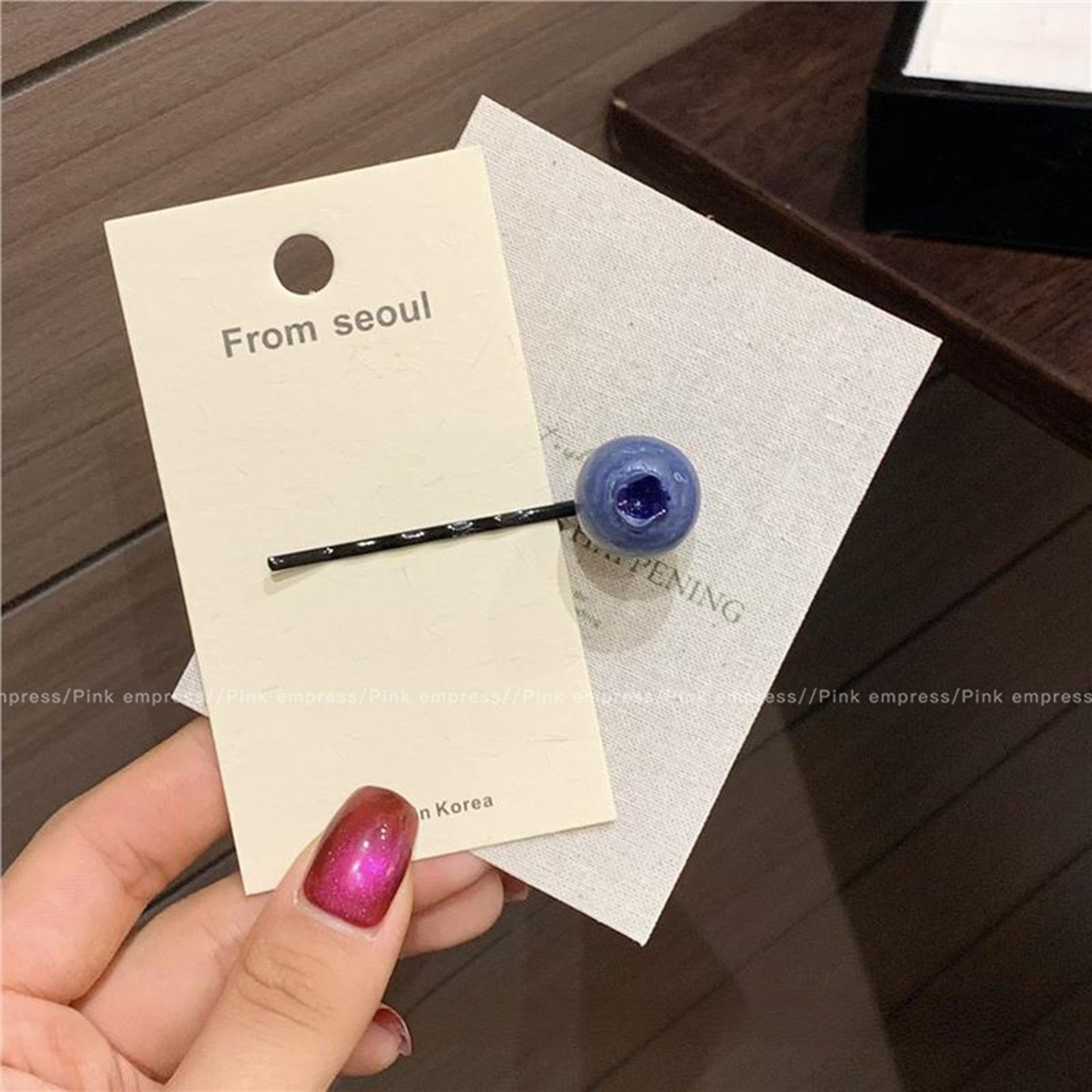 Tijeras de simulación divertidas bombilla pequeña horquilla tocado lado femenino frente Bangs clip de pelo roto horquilla accesorios para el cabello