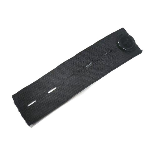 Detachable waist-expanding gadget for pants—adjustable maternity pants waist adjuster, small-to-large size, 4-hole and 5-hole belt loops, elastic extension buckle.
