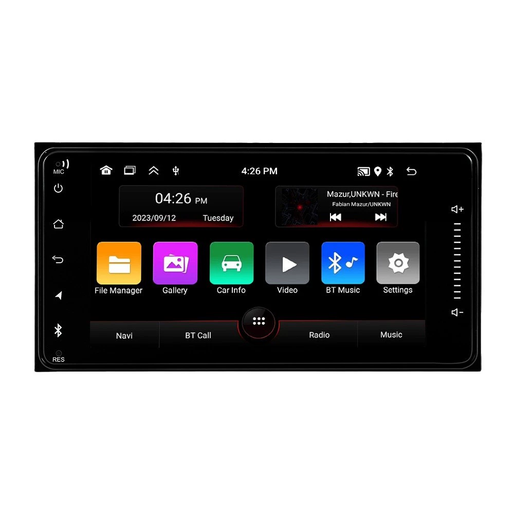 Подходящий к 7-дюймовому Toyota Общая машина ультра-тонкая 8227 Toyota Corolla Toyota Cross -для Android навигационные приборы