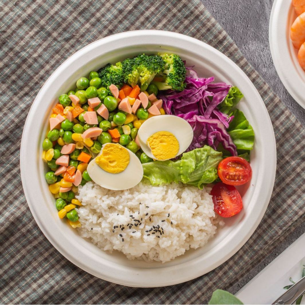 Plato de papel desechable de papel de cuenco de dulces de pastel de parrilla al aire libre degradable placa de pastel de cumpleaños engrosado juego de disco de fiesta