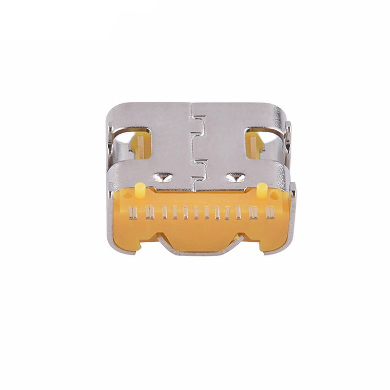 TYPE C материнская посадка 16Pin четырехpinовая плата заплатка желтая лента хранение быстрая зарядка USB разъем Car TYPEC