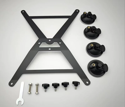 Suitable for Xinglian Min Suction Cup Bracket Sta Mini Metal Magnet Car Roof Skylight Glass Car Mount Accessories (Roof rack) - suction-cup-holder