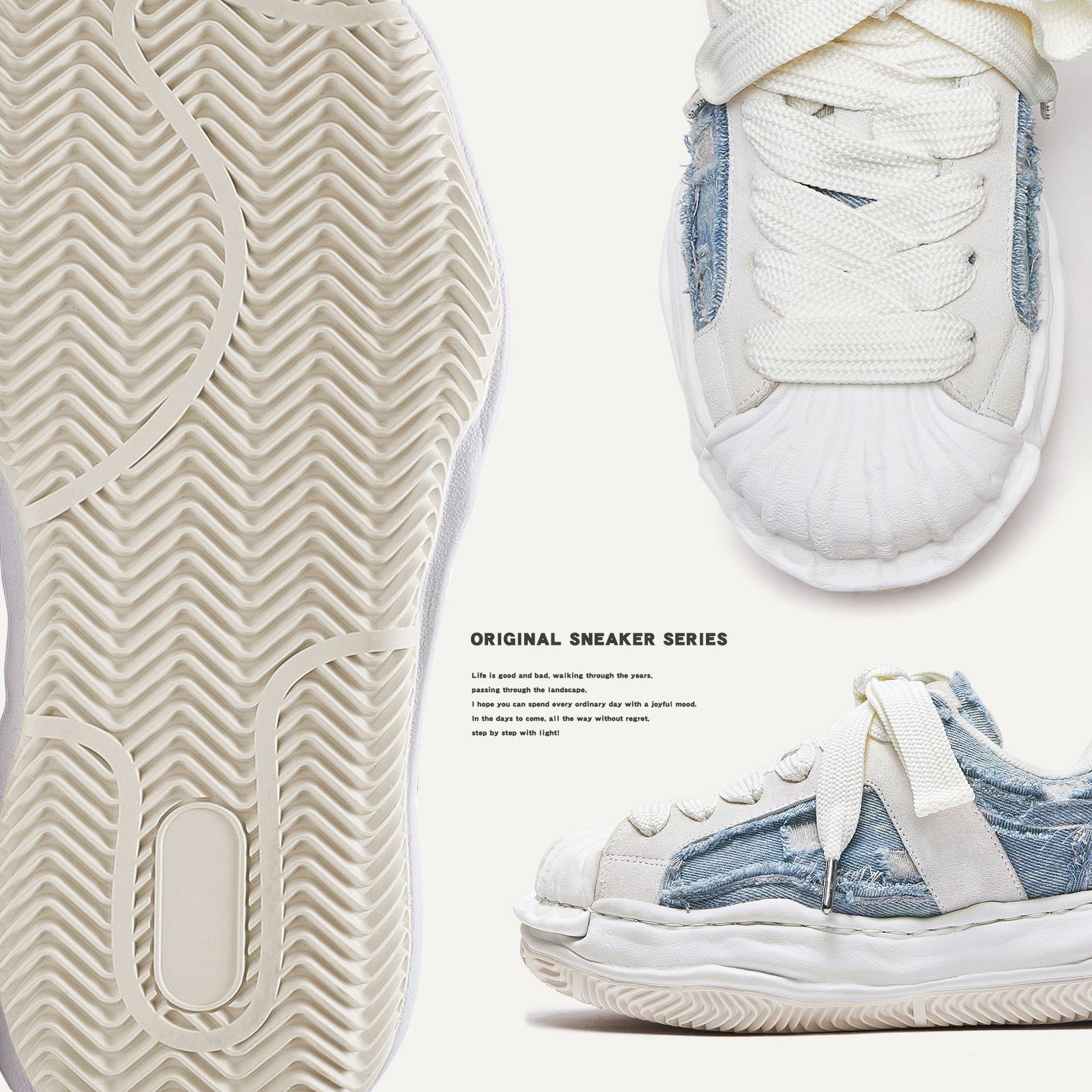 Gewaschene Jeans machen aus alten Brettschuhen Modeschuhe für Männer und Frauen die gleichen Herrenschuhe_voghion.com