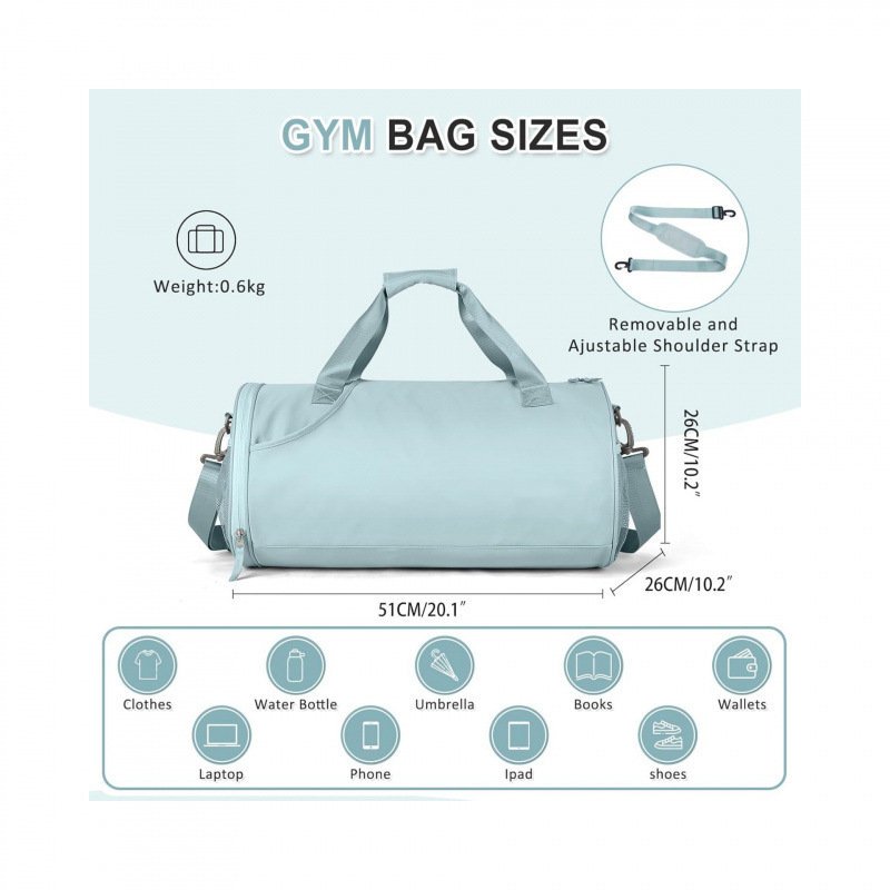 Bolsa de natación explosiva, bolsa de fitness, bolsa de viaje de mujer, bolsa de yoga, bolsa de entrenamiento portátil para hombres