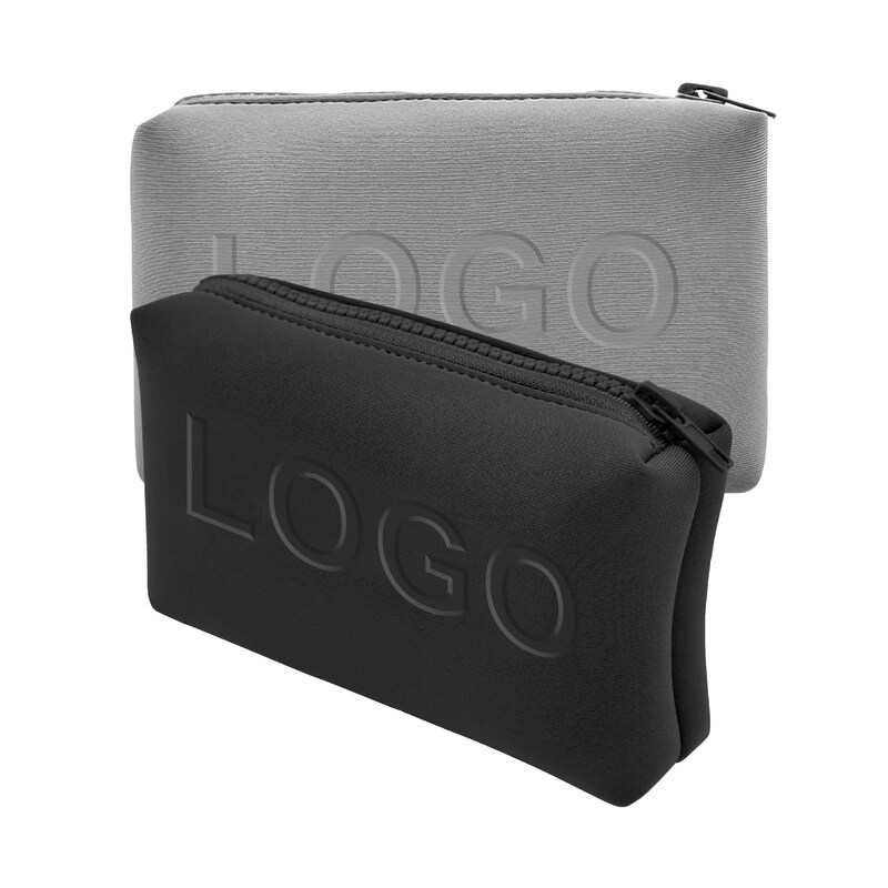 Neoprene Pouch Beauty Small Quilted Makeup Travel Pouch Luxury Organizer Cosmetic Bag Women Zipper Bag