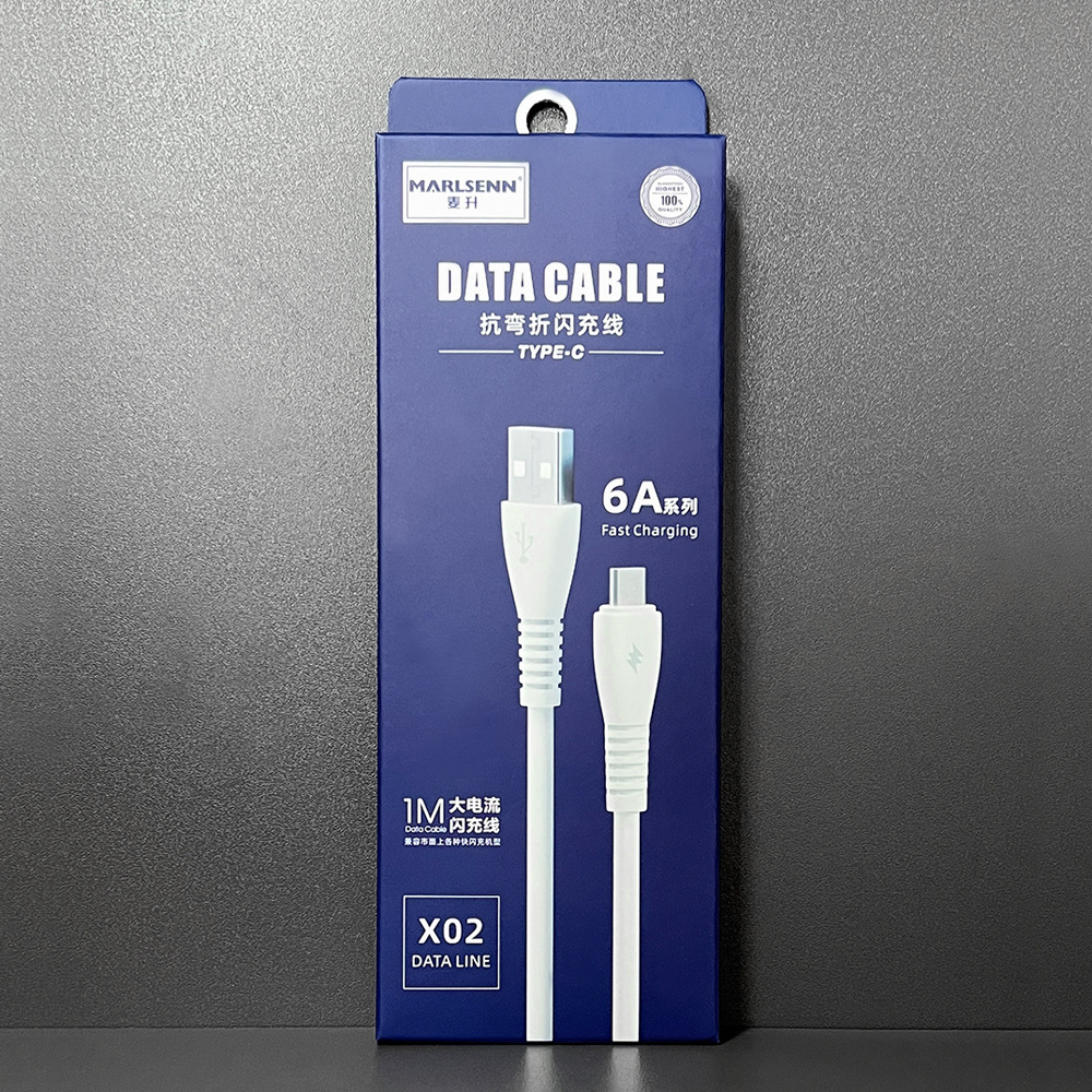 Para Android 90cm cable micro USB cable de datos de carga de teléfono móvil moldeado por inyección de PVC 4 núcleos 2A cable de carga rápida