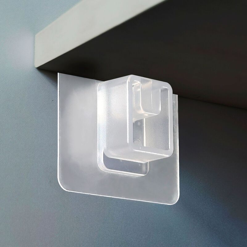 Strong adhesive seamless paste non-perforated laminate fixer wardrobe layer support cabinet partition support layered bracket