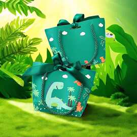 礼品袋儿童生日礼物袋子包装手提高档回礼礼袋盒子小伴手礼盒空盒