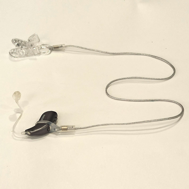 Niños a prueba de pérdida de la cuerda a prueba de pérdida de la cuerda para ancianos un solo oído auriculares cubierta especial clip de fijación al por mayor