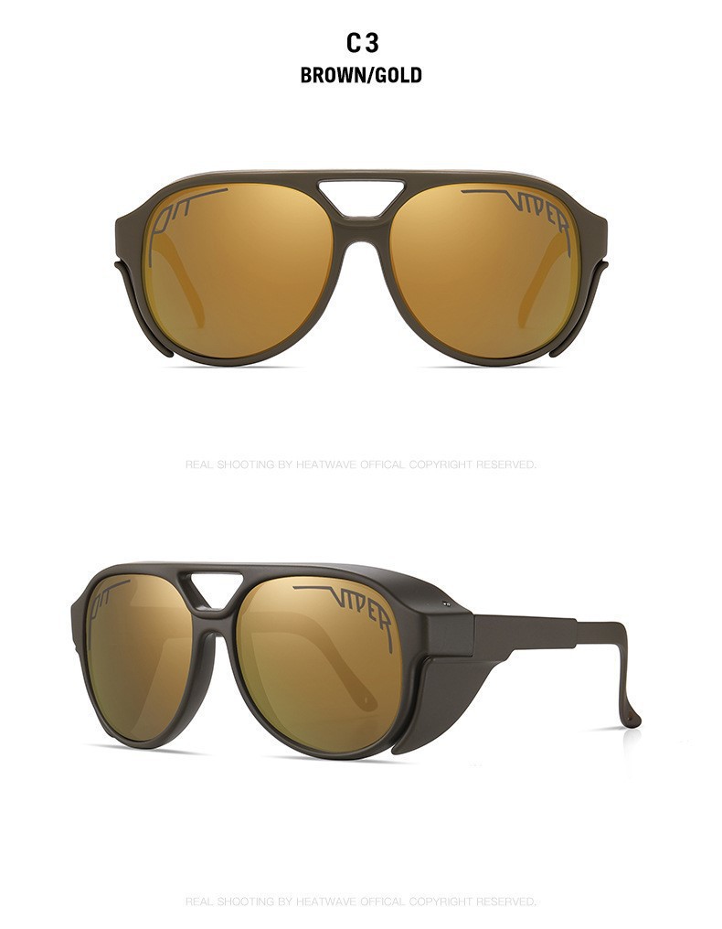 Hip-hop Punk Streetwear Geometric Pc Round Frame Full Frame Men's Sunglasses display picture 2