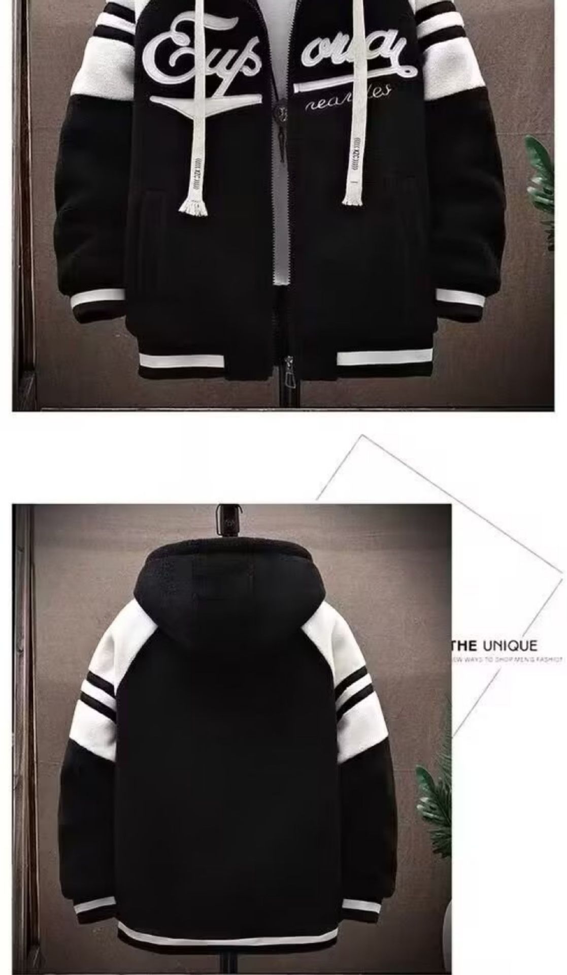 Herren Winterjacke Aus Lammfellimitat Casual Stil Für Herren_voghion.com