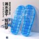 2024 Household Leakage Slippers Indoor Transparent Flat Outer Wear Sandals Casual Bathroom Massage Hollow Crystal Shoes for Women