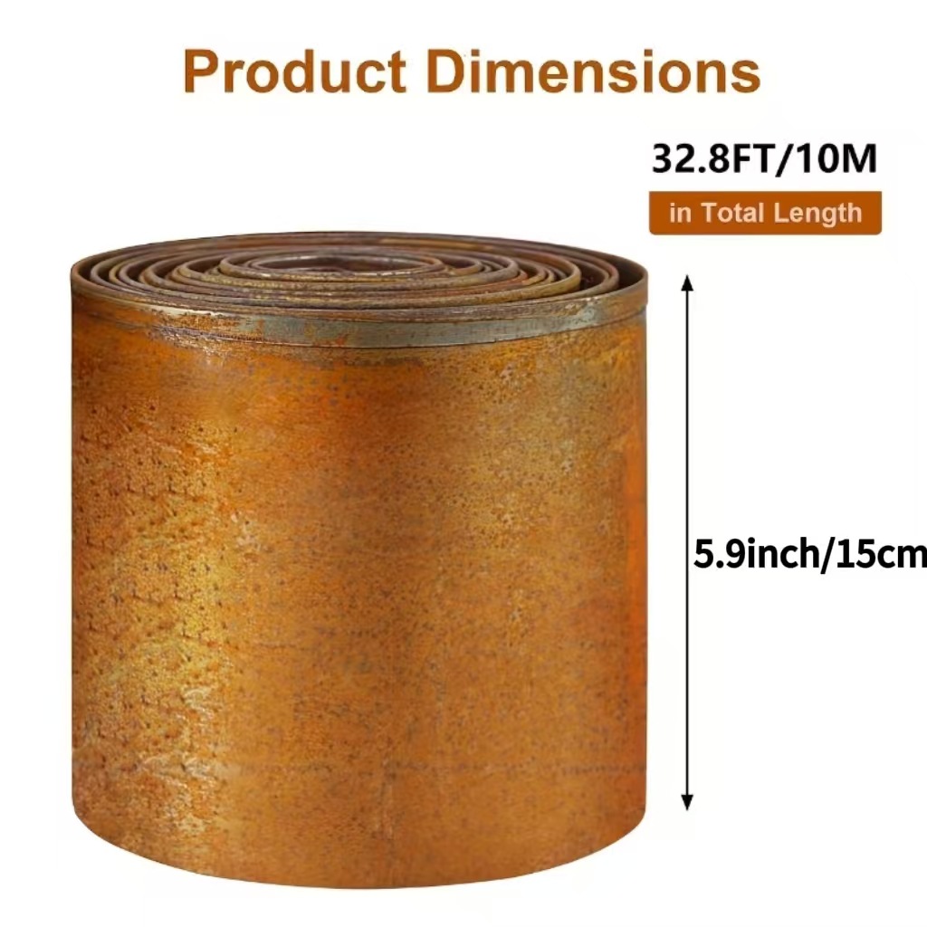 Weather resistant steel curved flower pond耐候钢弧形花池围边