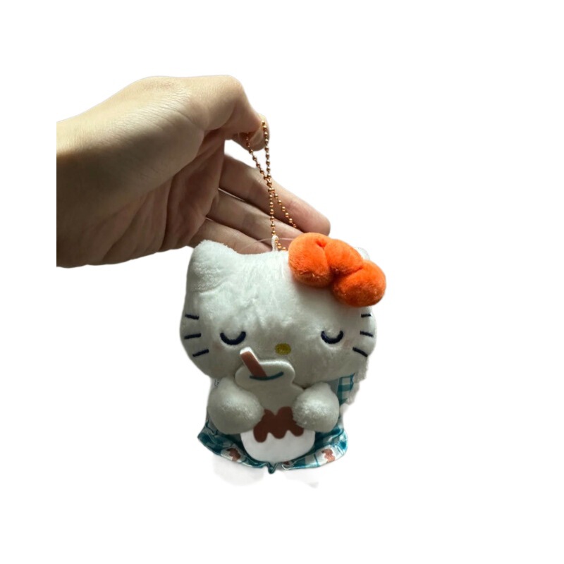 新款三丽鸥插画师系列HelloKitty小挂件毛绒玩具百搭包包公仔挂饰|undefined