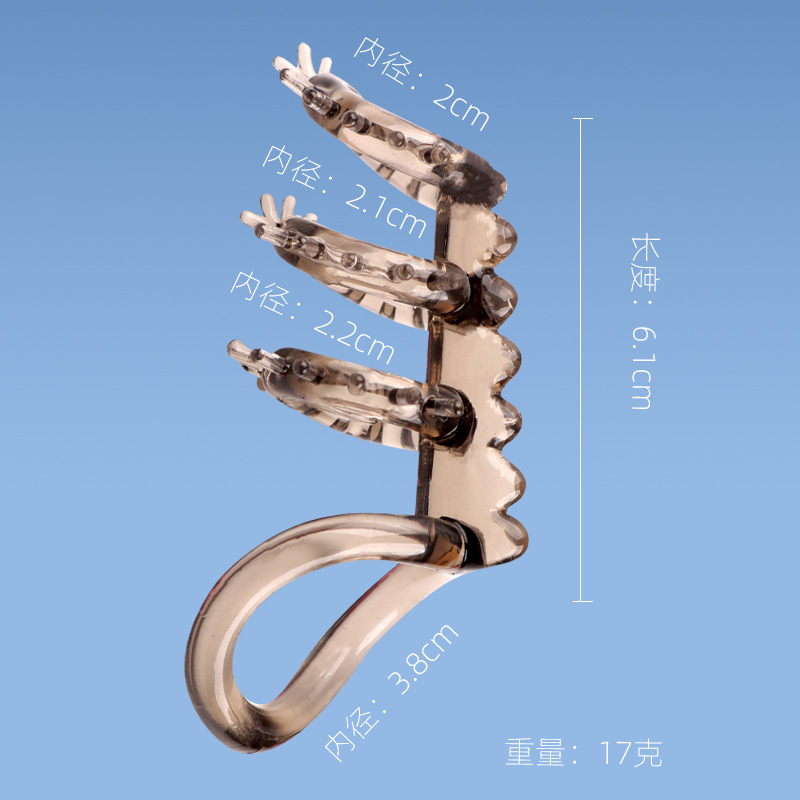 Dragon Bone Lock Penis Ring, Soft TPE Root Sleeve, Long-Lasting Wear — detail image 2