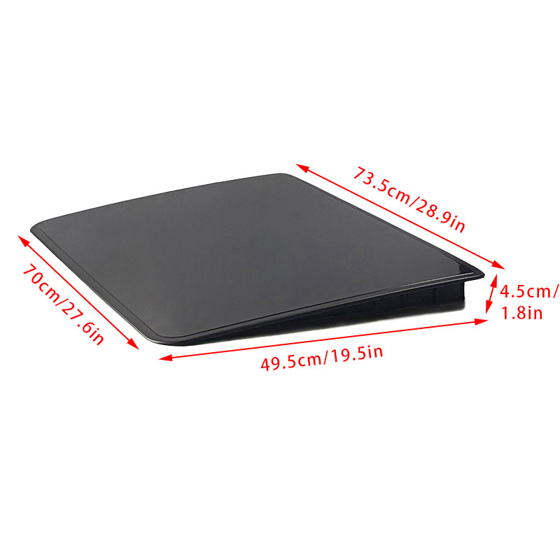 Car Black Simulated Sunroof Car Universal Fake Sunroof Sunshade Sunroof Car Durable Modified Decorative Paste