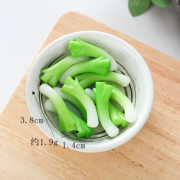 Fresh green onions (short version)-model version