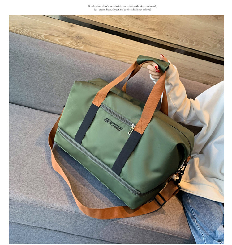 New style travel bag Korean portable shortdistance travel luggage bag large capacity gym bagpicture67