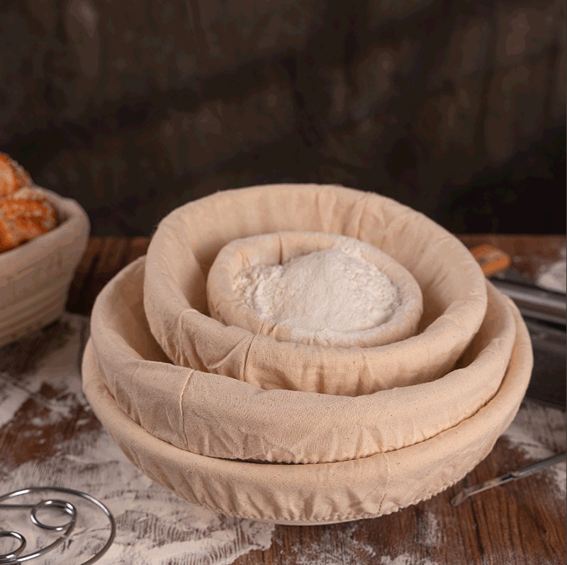 Amazon, productos explosivos, cestas fermentadas de Indonesia, utensilios para hornear, pan de campo, cestas fermentadas, cuencos de ratán, almacenamiento de ratán image 4