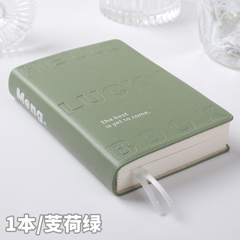 高颜值加厚彩砖本便携pu口袋本迷你手帐本空白记事横线笔记本本子|undefined