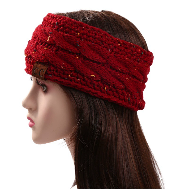 Европейская и американская мода Повседневная Женская повязка для волос теплая повязка на голову на флисовой подкладке повязка на голову для мытья волос осенне-зимняя цветная повязка на голову оптовые прямые поставки