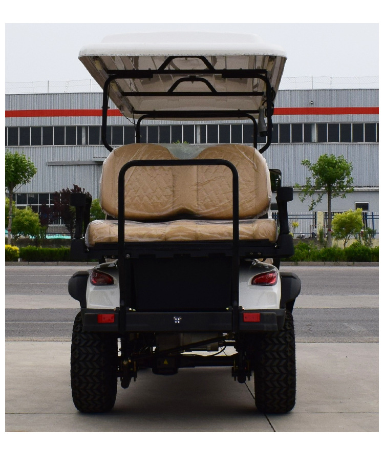 Electric Golf Cart New Scenic Spot Sightseeing Car Hotel Four-Wheel Reception Battery Car 4-Seater 6-Seater Patrol Car