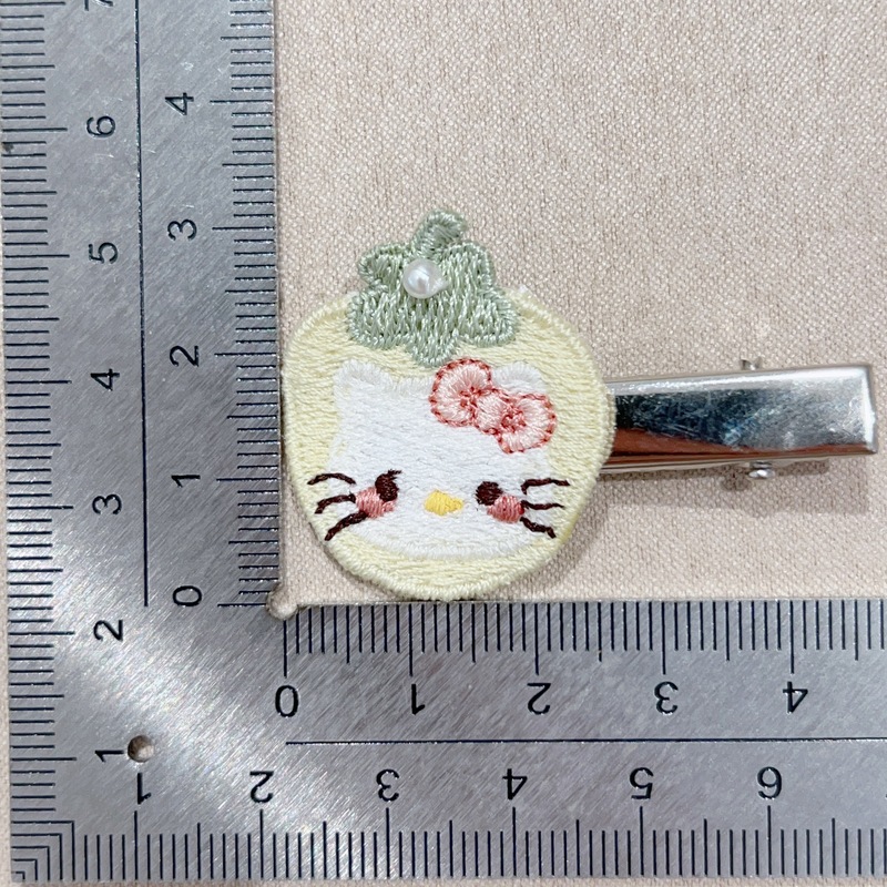 キティ猫刺繍服飾アクセサリーかわいい漫画動物手作りDIYパッチ装飾布ステッカー飾り|undefined