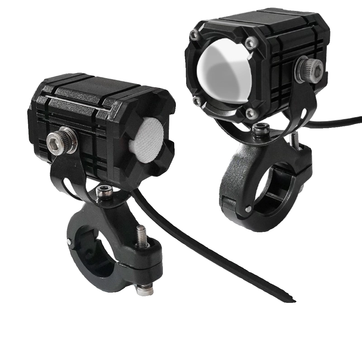 Светодиодные прожекторы для мотоциклов вспыхивают, прокладывают дорогу далеко и близко к электромобилям супер яркий свет трехколесный велосипед 12V85V фара