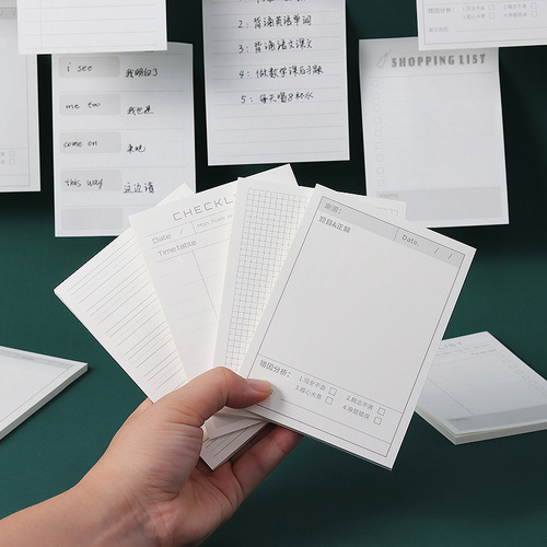 Functional Post-It Notes Word Book Wrong Question Book Students use simple sticky tear-off classroom notes to supplement sticky notes