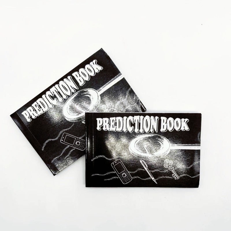 Magic prophecy book close-up performance psychic prophecy book magic…