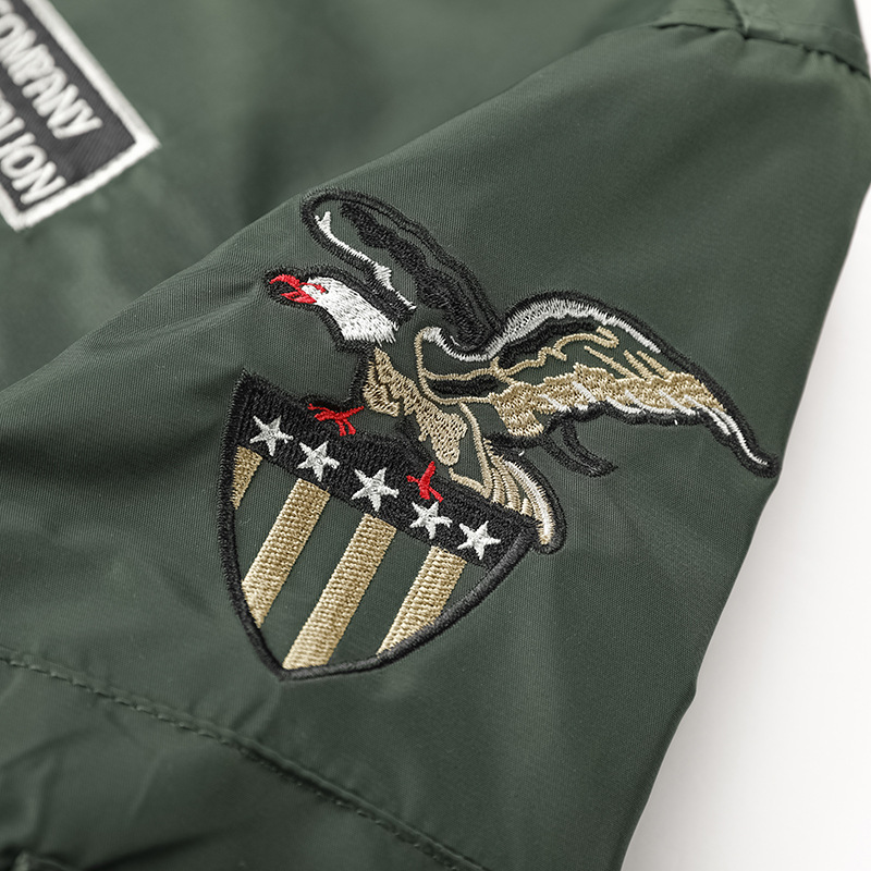 Men's Clothing fashion brand military green workwear jacket _voghion.com