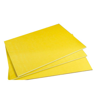 Flame Retardant Heat Insulation Board Lithium Battery Fiberglass Board Anti-Static Wear-Resistant Die-Cut 3240 Yellow Epoxy Resin Board