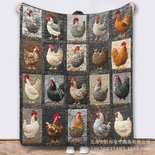 跨境TEMU法兰绒毛毯厚款冬天办公室午睡毯子家用沙发盖毯JIT代发