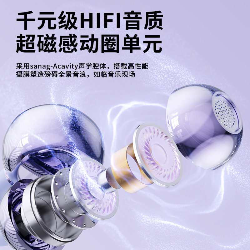 2025新型G126耳クリップ式bluetoothイヤホン無線耳に入らない運動M91は華為を長く装着しても痛くない|undefined
