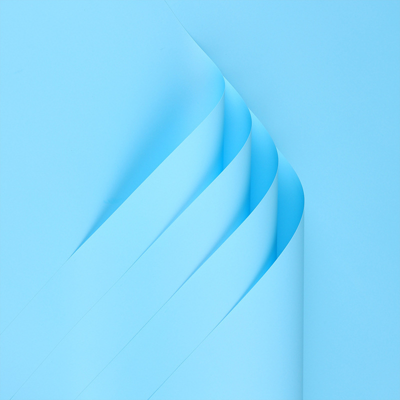 Macaron extra grueso 8 filamentos película perlada papel pionero al por mayor película perlada impermeable floral papel de envoltura de flores papel de embalaje de ramo