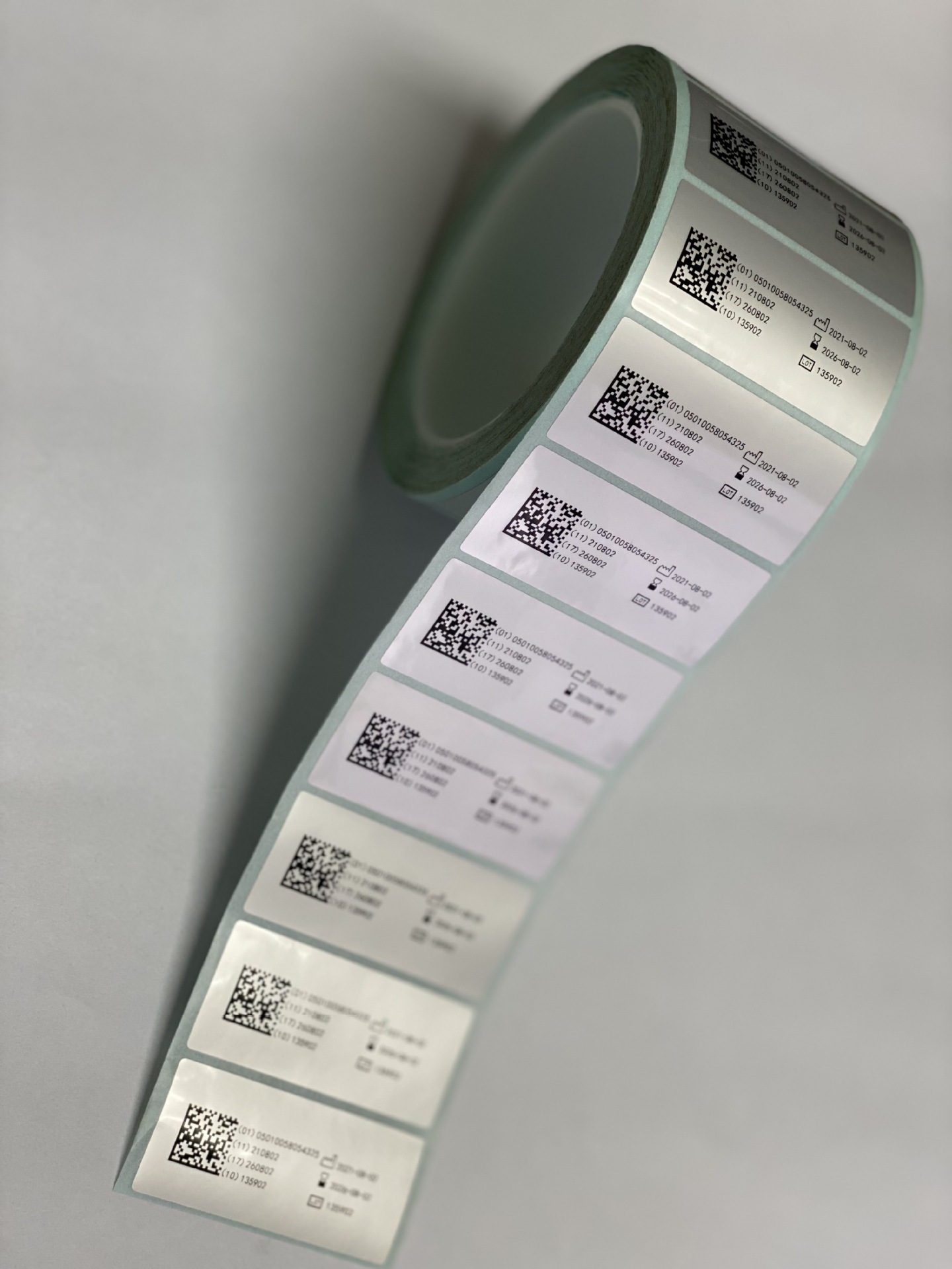 汽车电子部件铭版条码纸琳得科不干胶标签材料